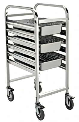 Fraction Plate Cart