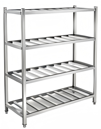 Grid Shelf Square Leg